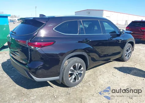 2021 Toyota Highlander Xle из США, поврежденный, VIN 5TDGZRBH2MS105170